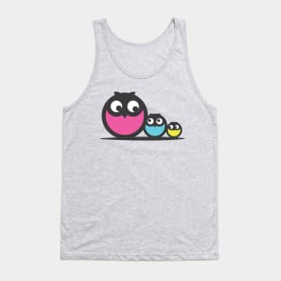 Owl Family Tank Top